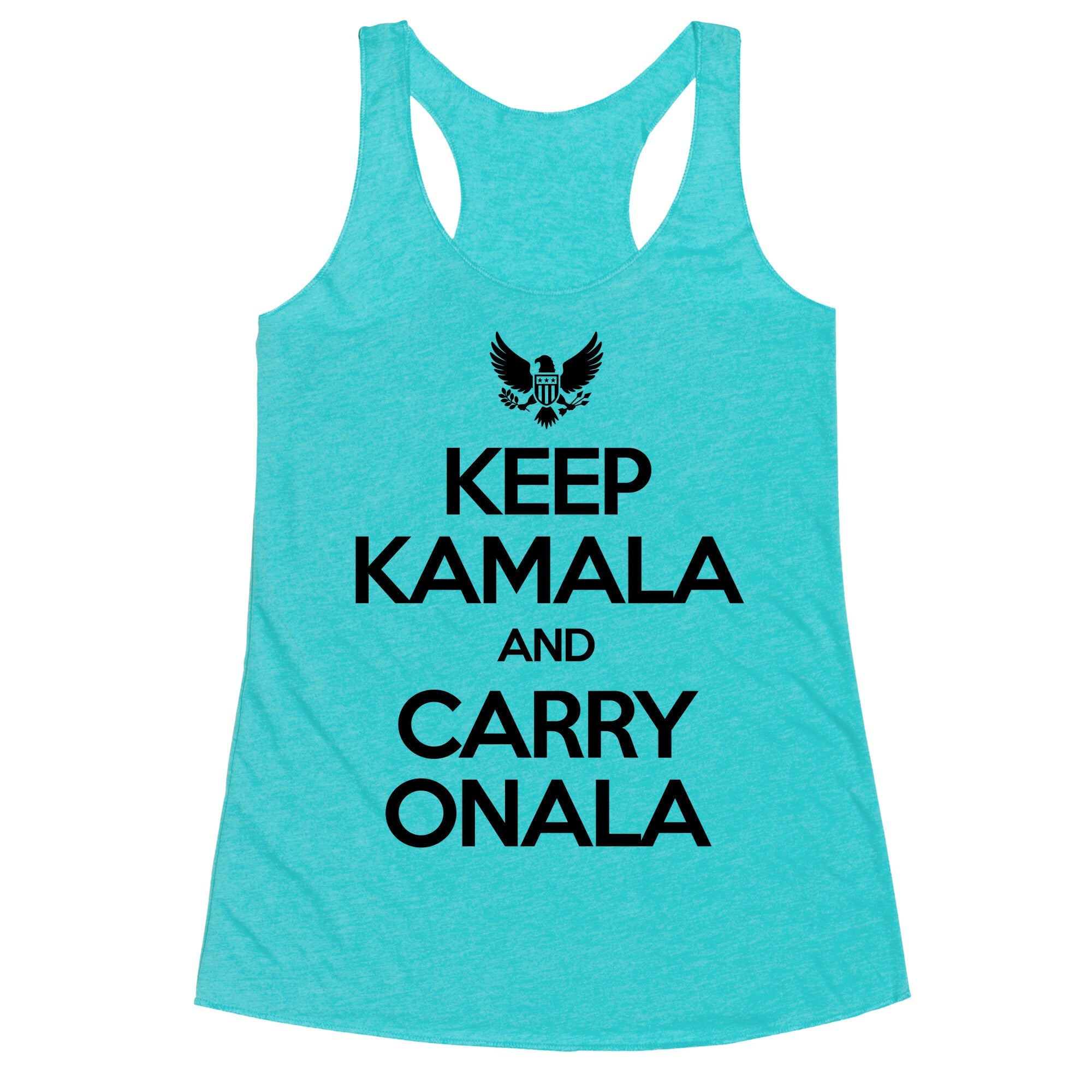 Keep Kamala and Carry Onala Racerback Tank
