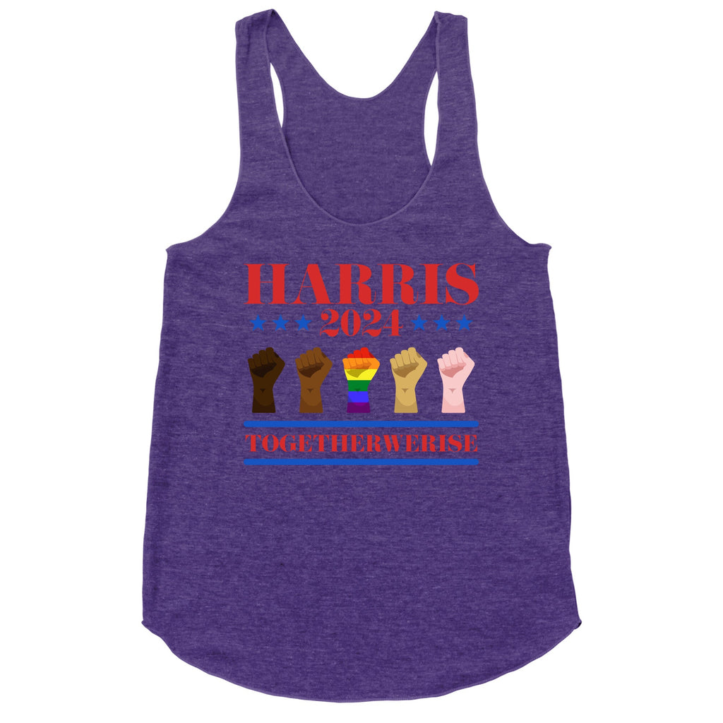 Together We Rise Harris 2024 Racerback Tank