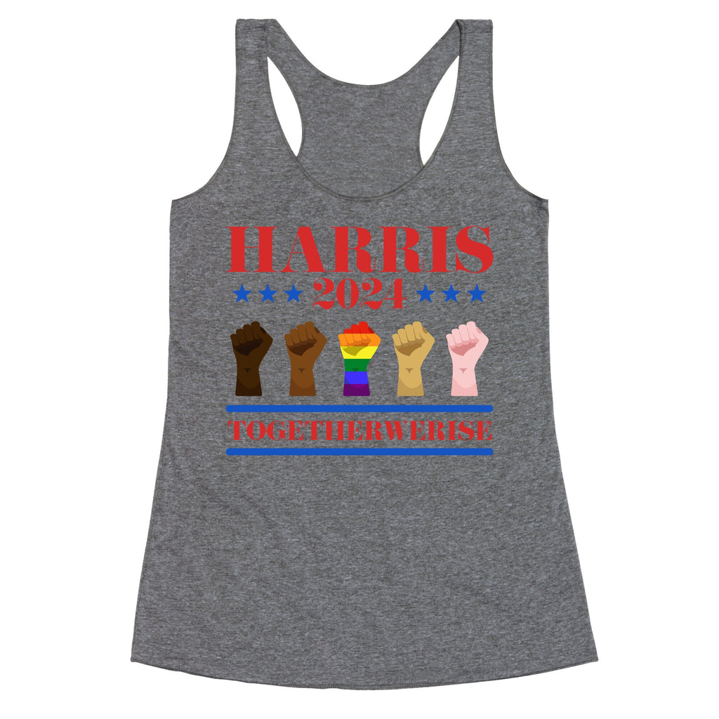 Together We Rise Harris 2024 Racerback Tank