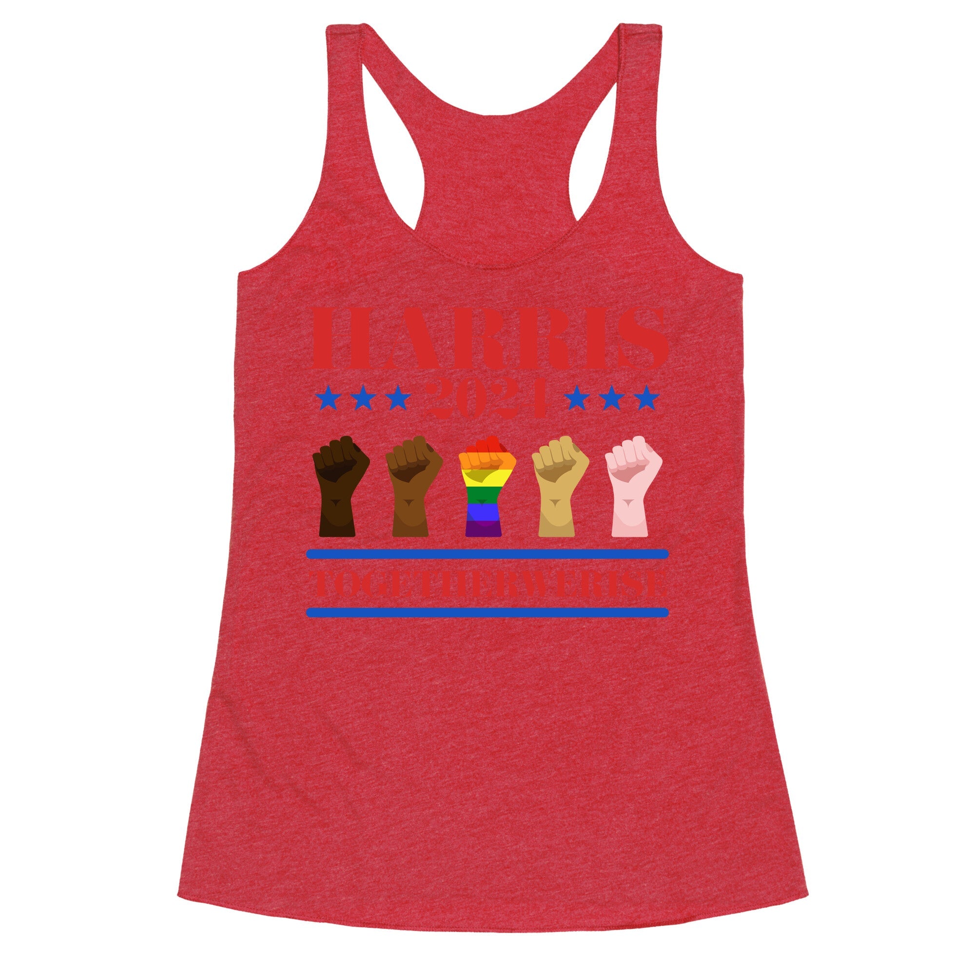 Together We Rise Harris 2024 Racerback Tank