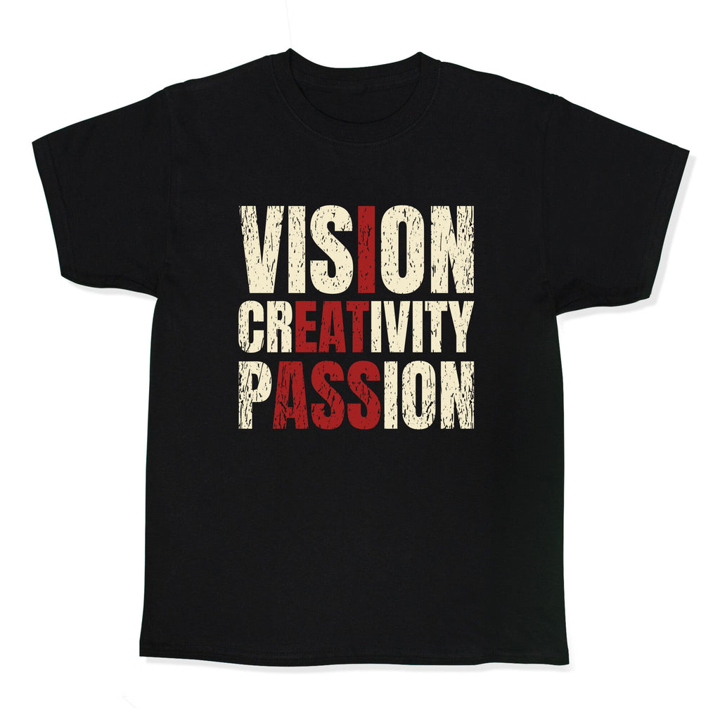 Vision Creativity Passion Kids Tee
