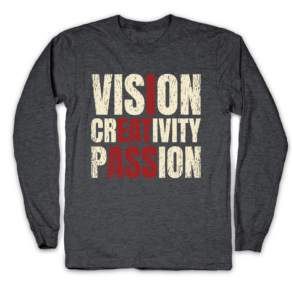 Vision Creativity Passion Longsleeve Tee