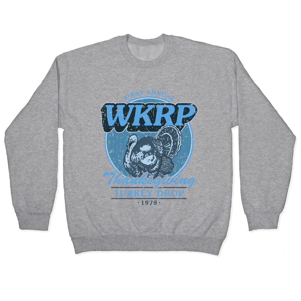 WKRP Turkey Drop Crewneck Sweatshirt