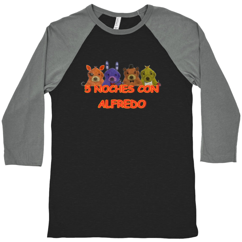 5 Noches Con Alfredo Baseball Tee