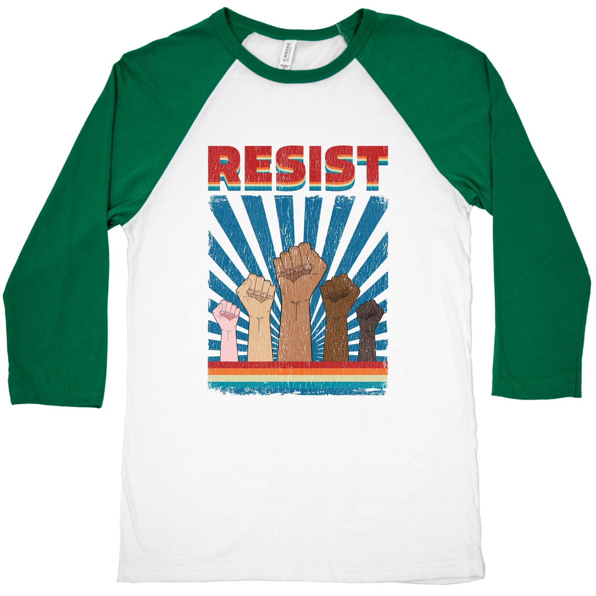 Resist Baseball Tee