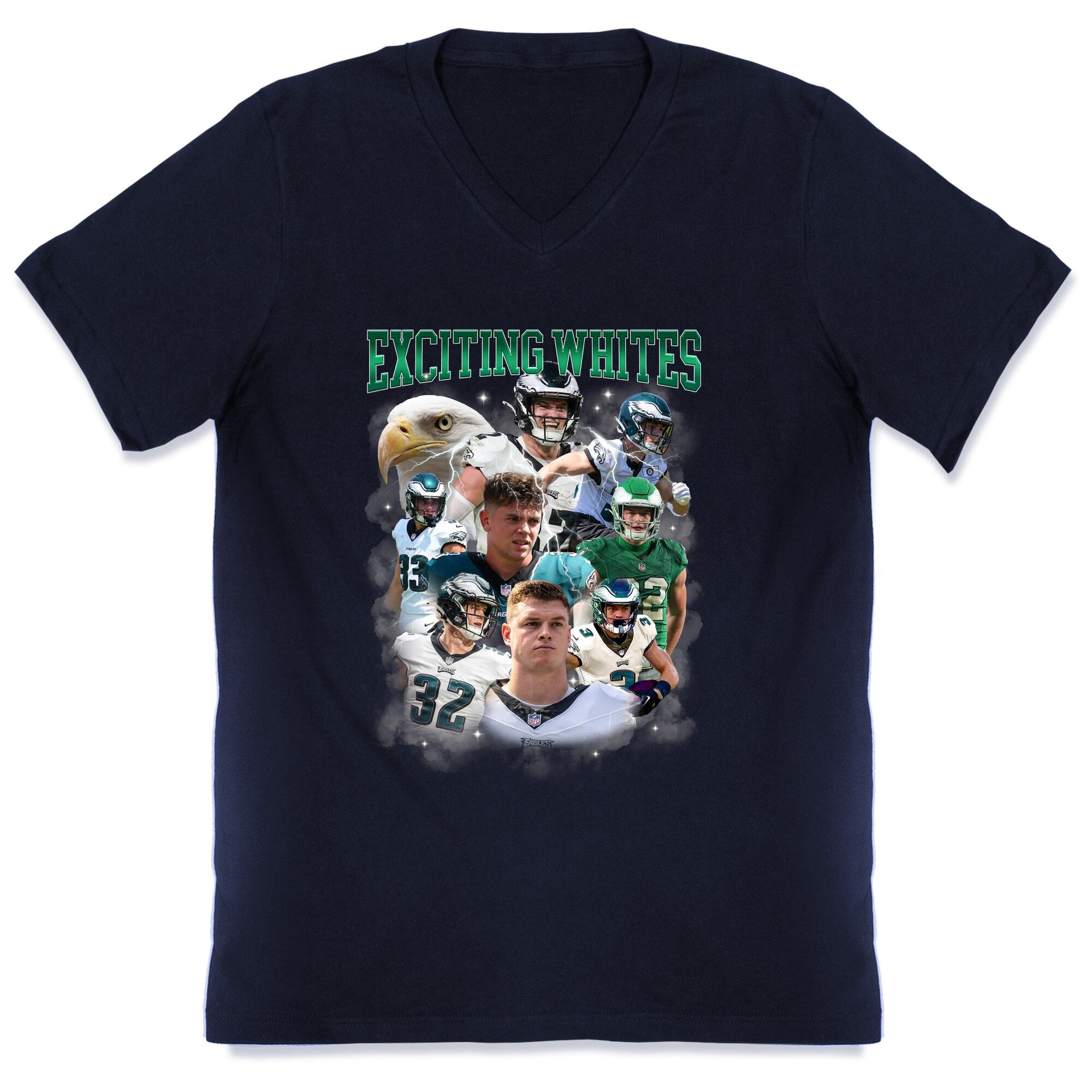 Exciting Whites V-Neck