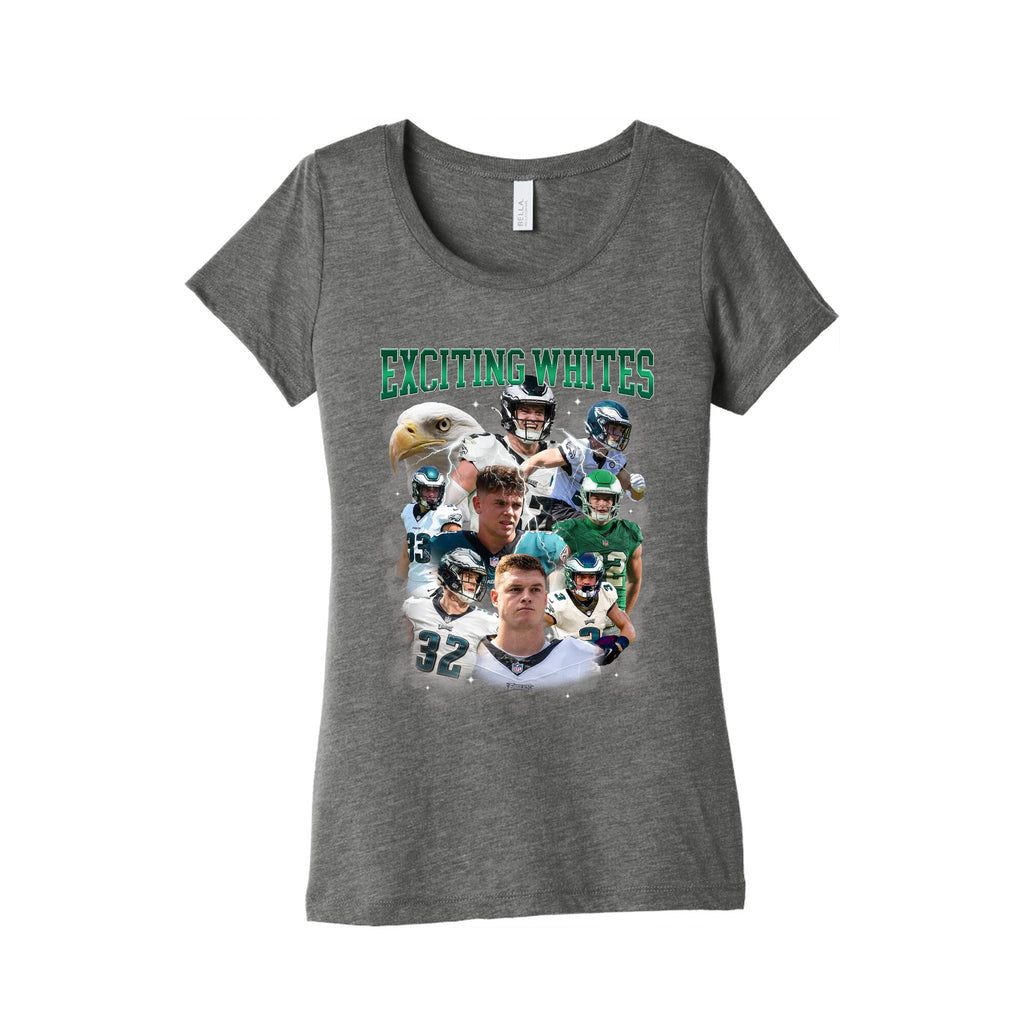 Exciting Whites Womens Triblend Tee