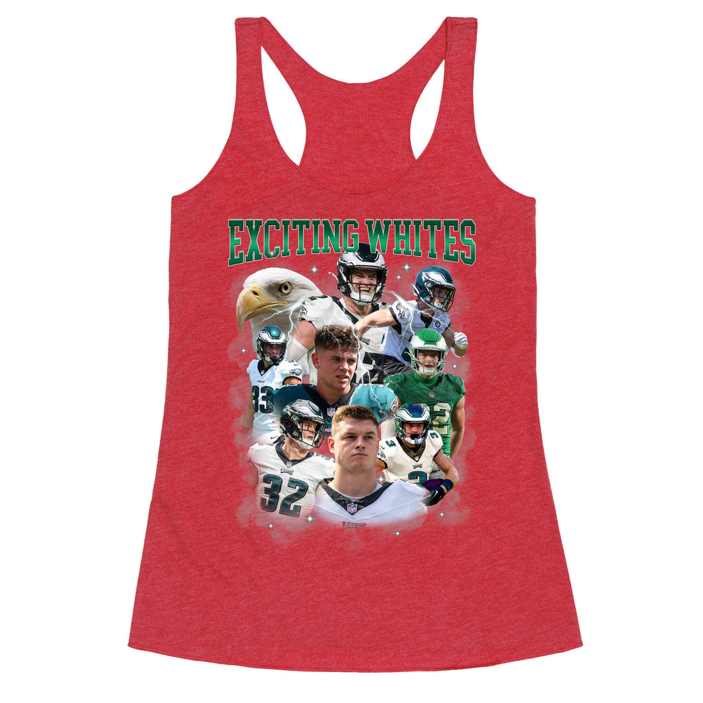 Exciting Whites Racerback Tank