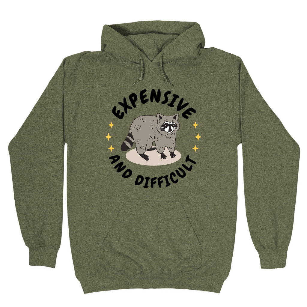 Expensive and Difficult Trash Animal Hoodie