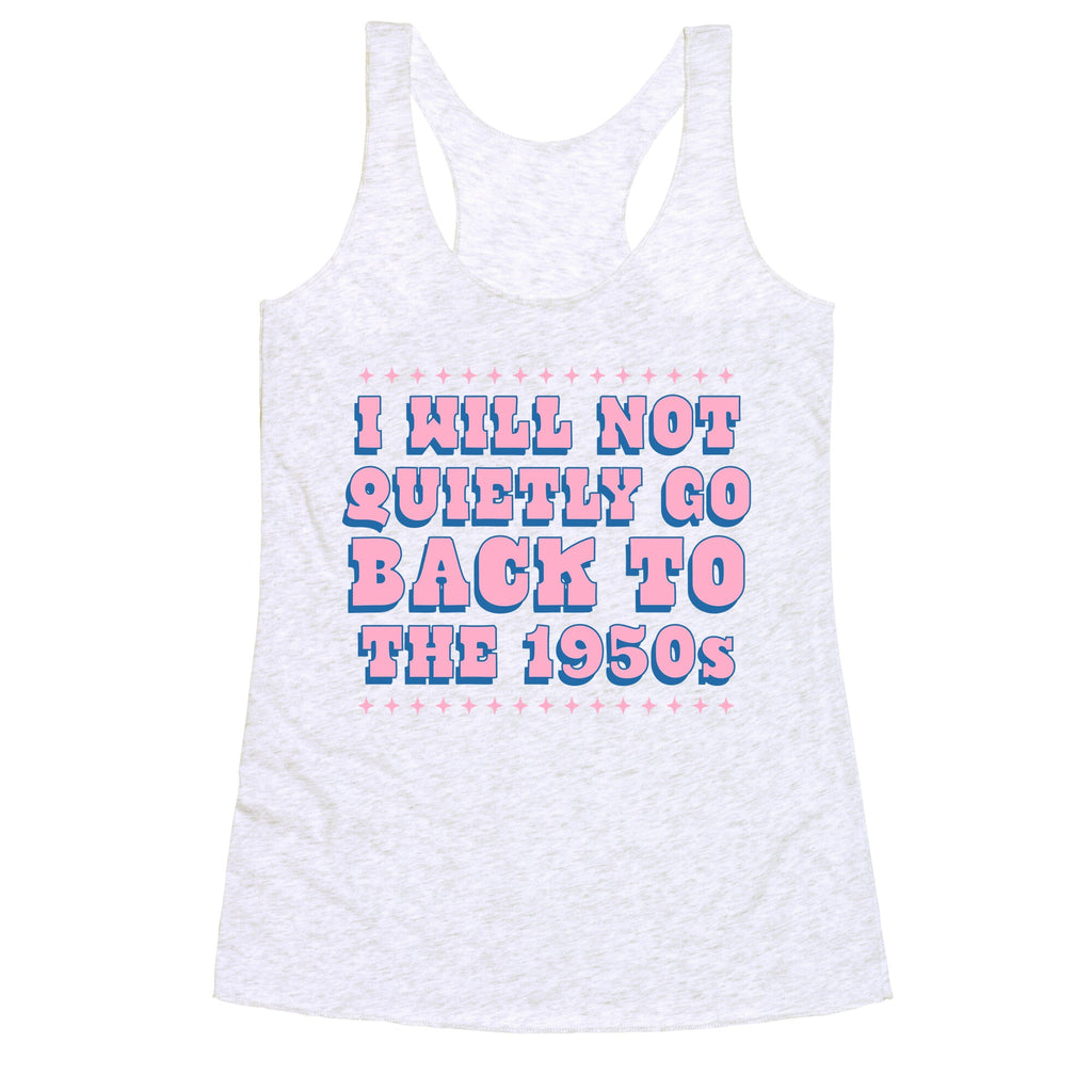 Back to the 1950s Racerback Tank