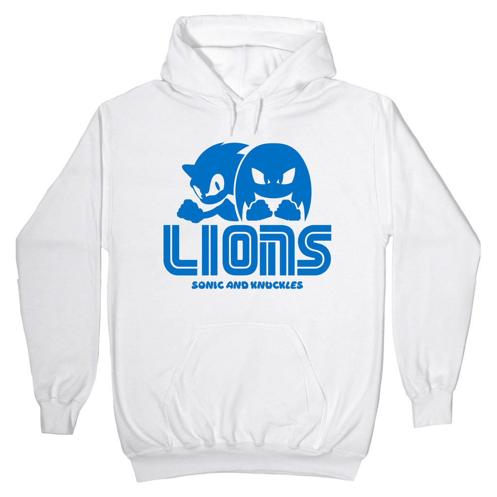 Sonic and Knuckles Lions Hoodie