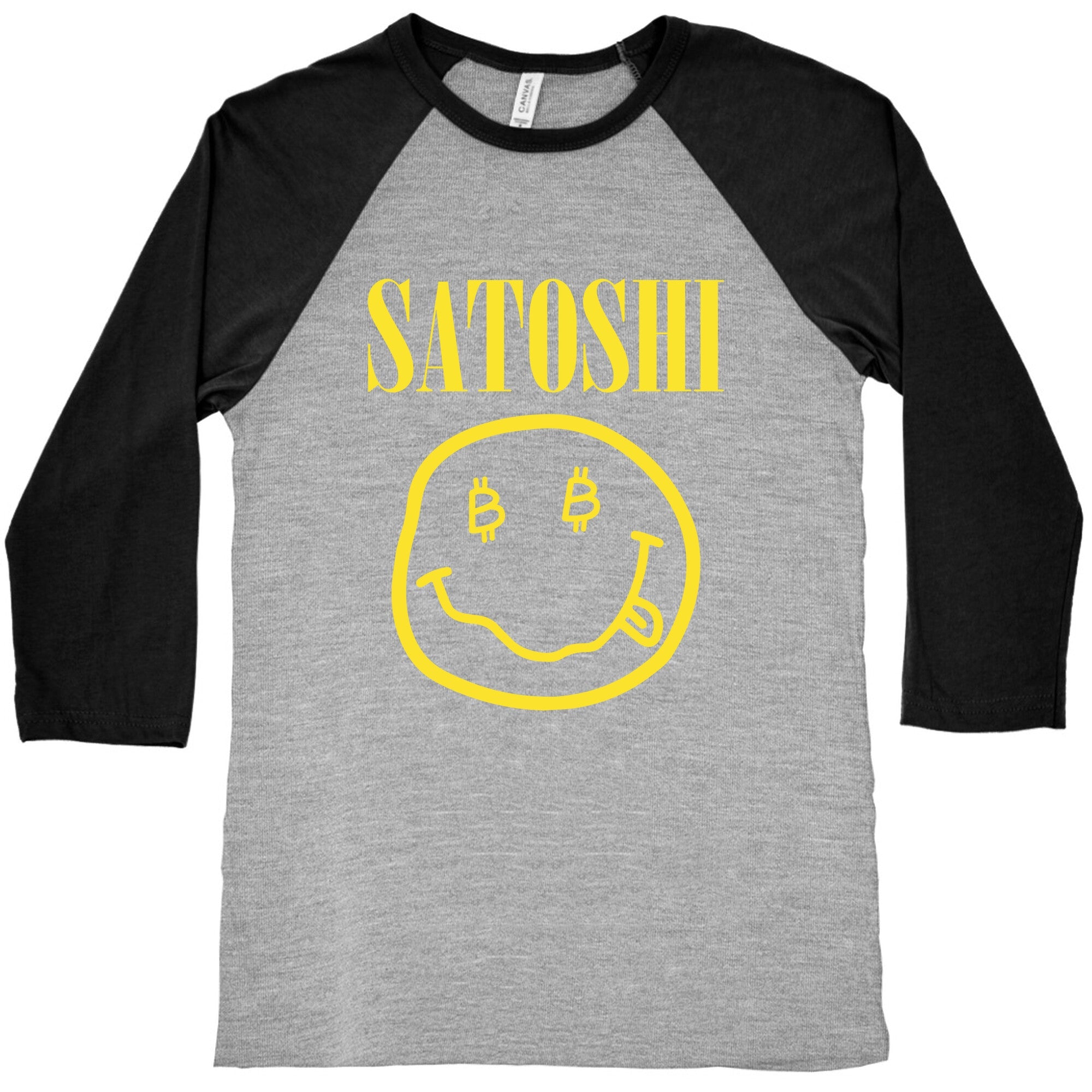 Satoshi Baseball Tee