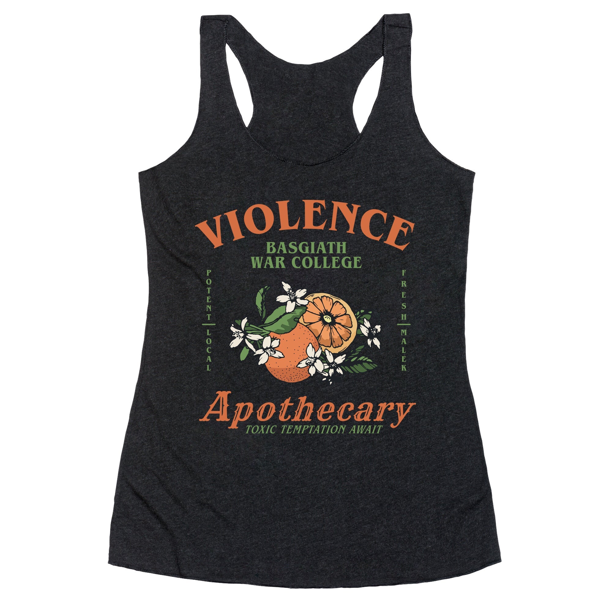 Fourth Wing Violence Apothecary Racerback Tank