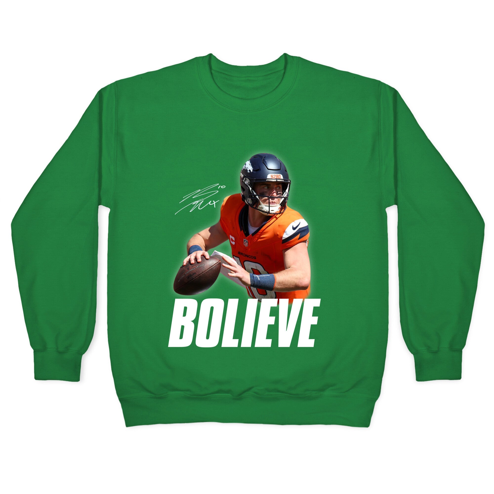 Bolieve Bo Nix Crewneck Sweatshirt