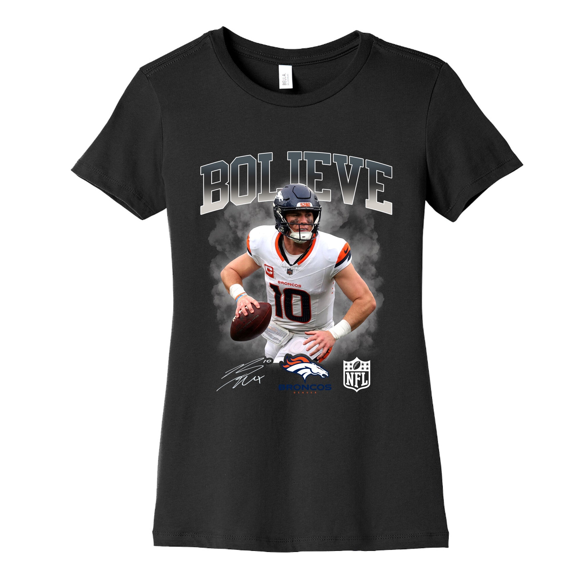 Bo Nix Bolieve Womens Cotton Tee
