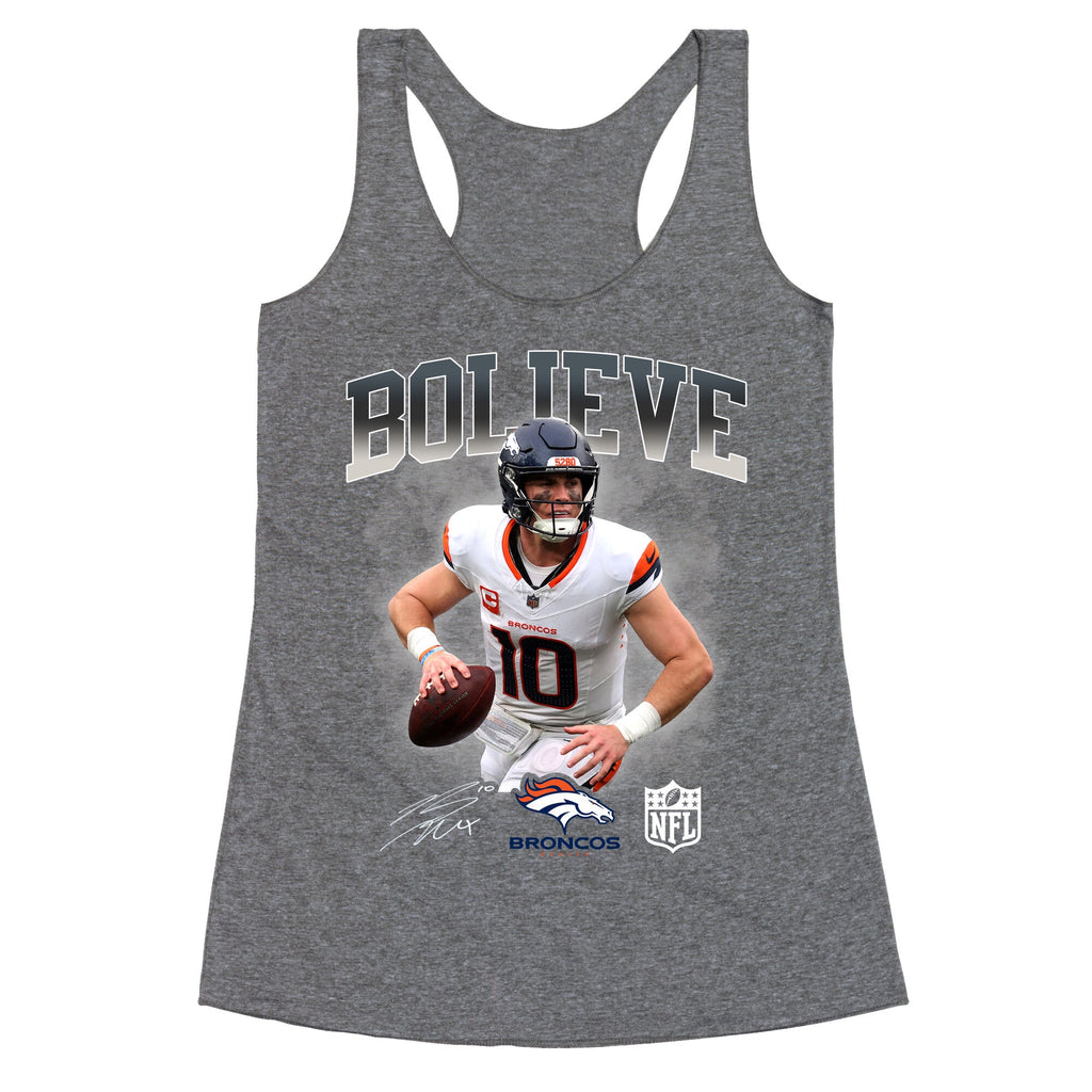 Bo Nix Bolieve Racerback Tank