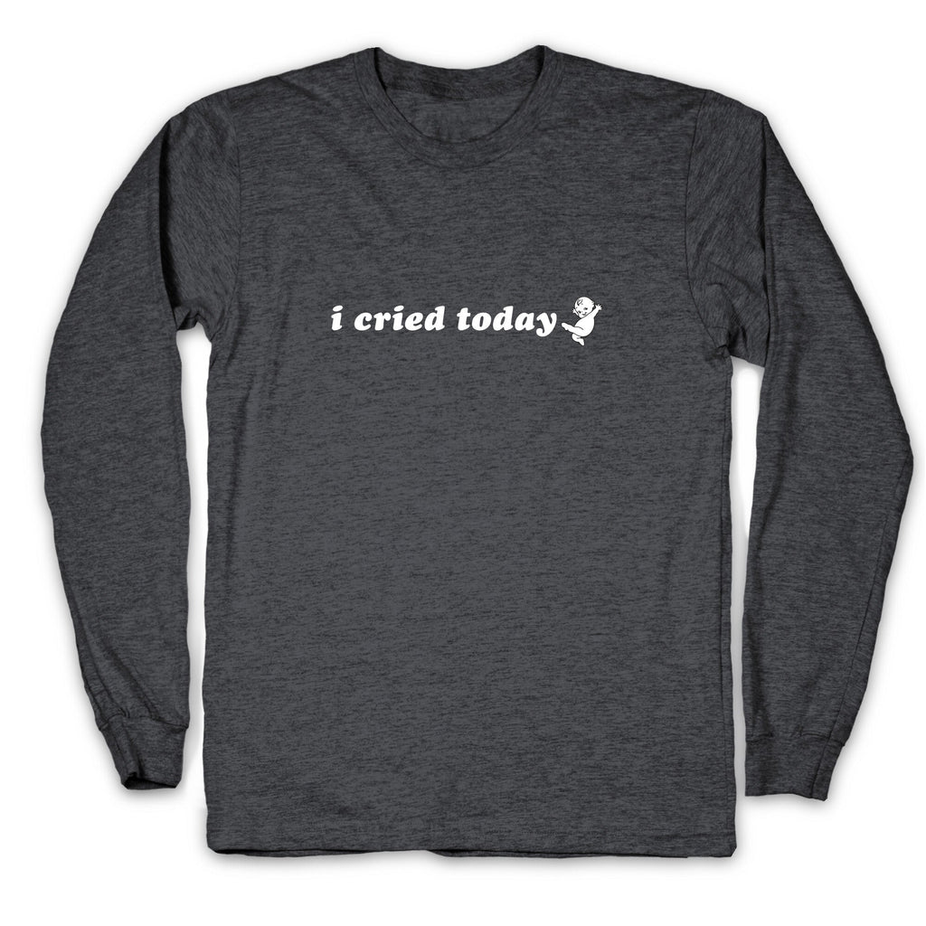 I Cried Today Baby Longsleeve Tee