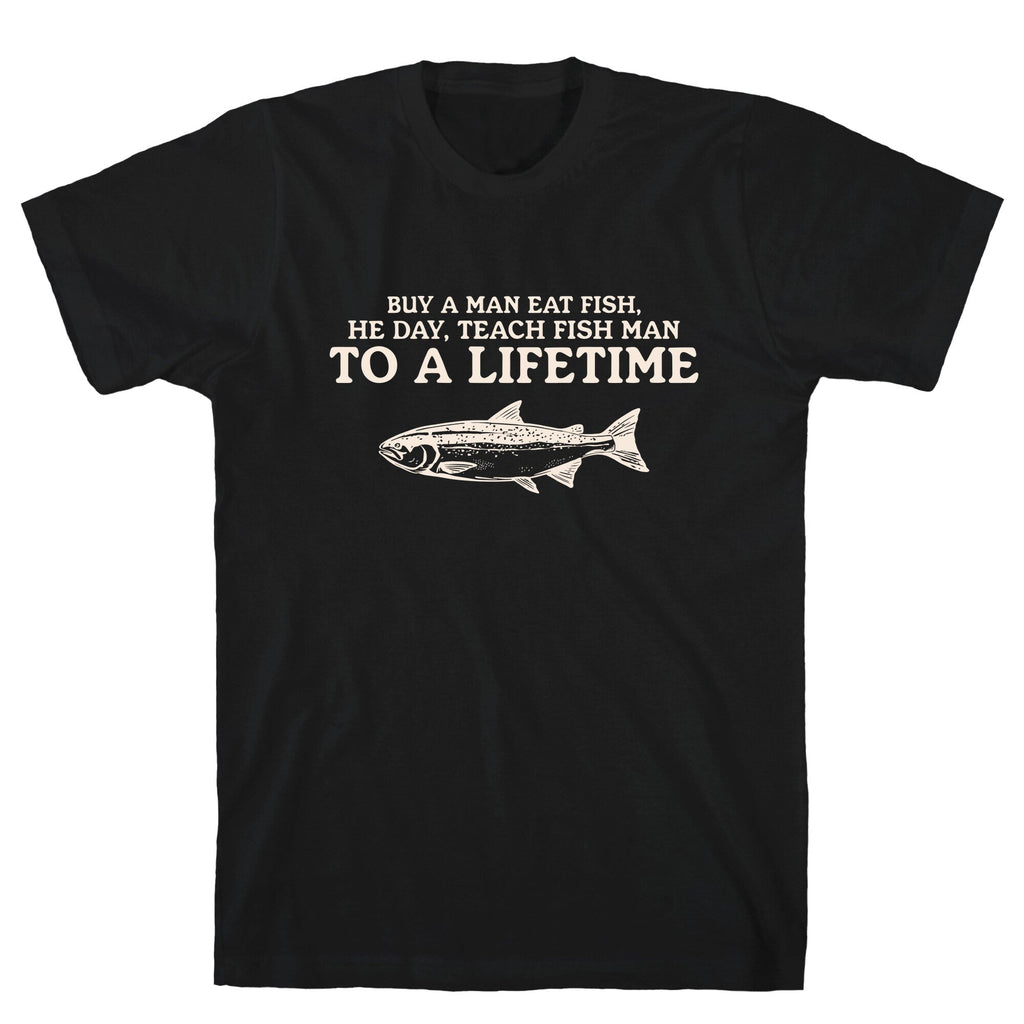 Buy A Man Eat Fish T-Shirt