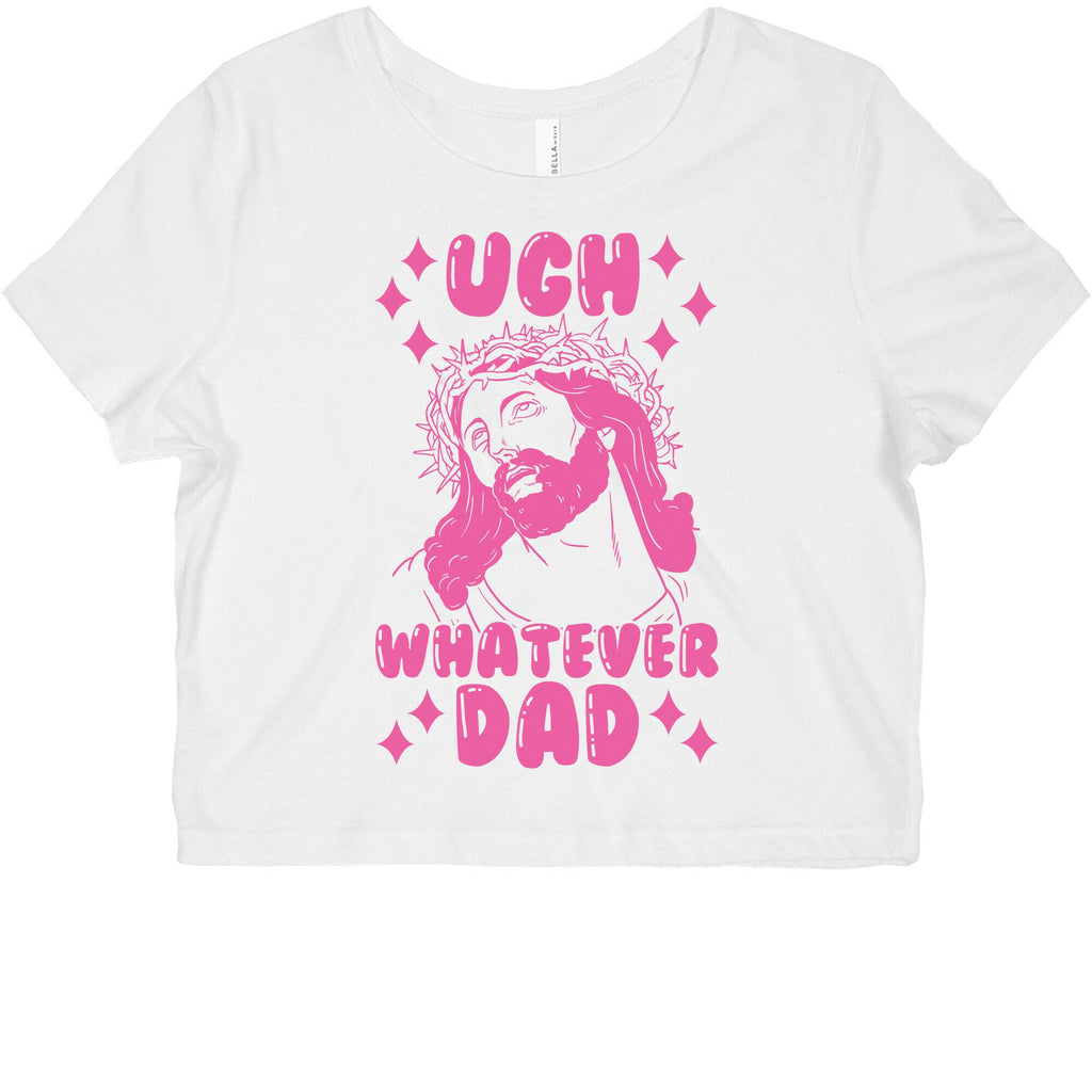 Ugh Whatever Dad Graphic Baby Tee