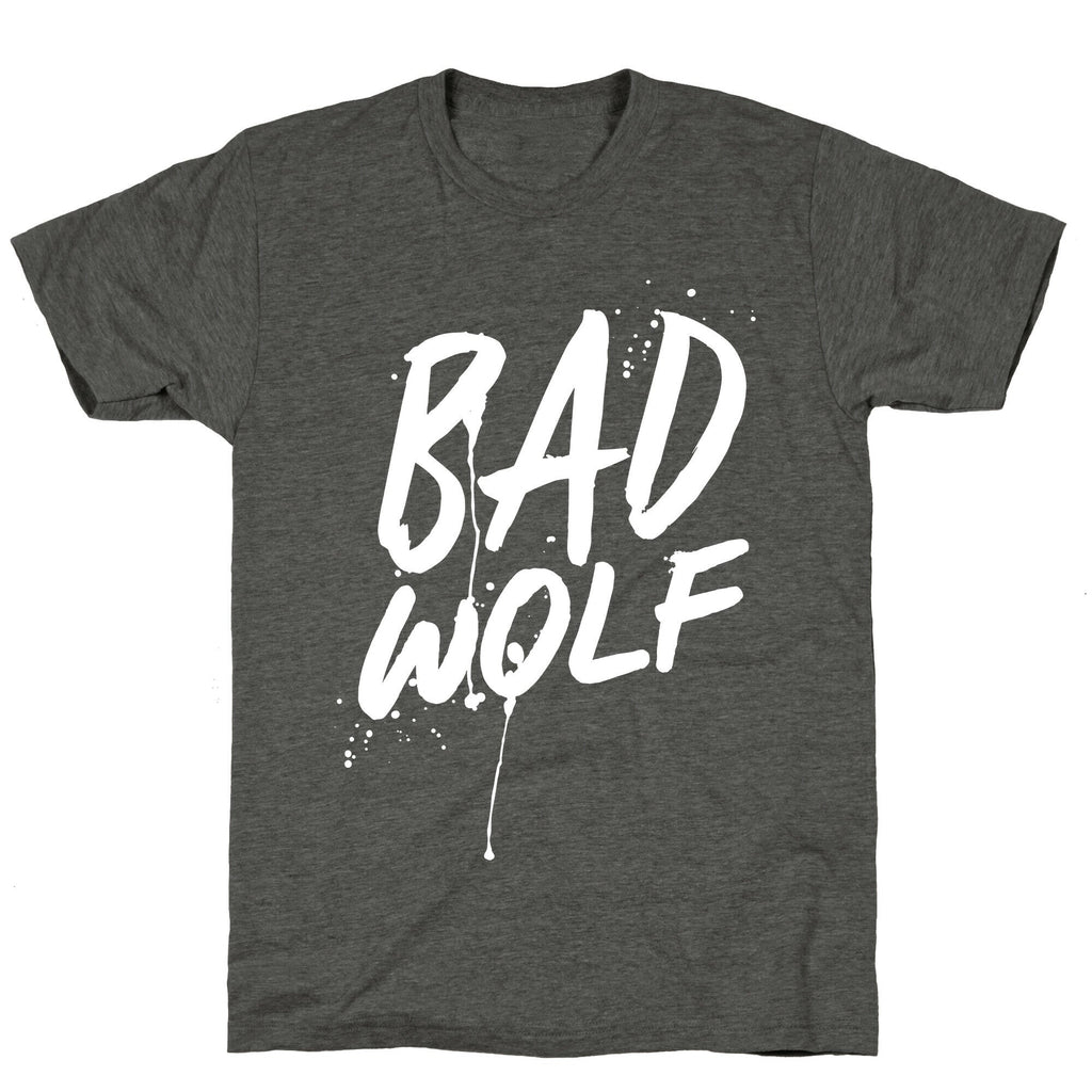 Doctor Who Bad Wolf Unisex Triblend Tee