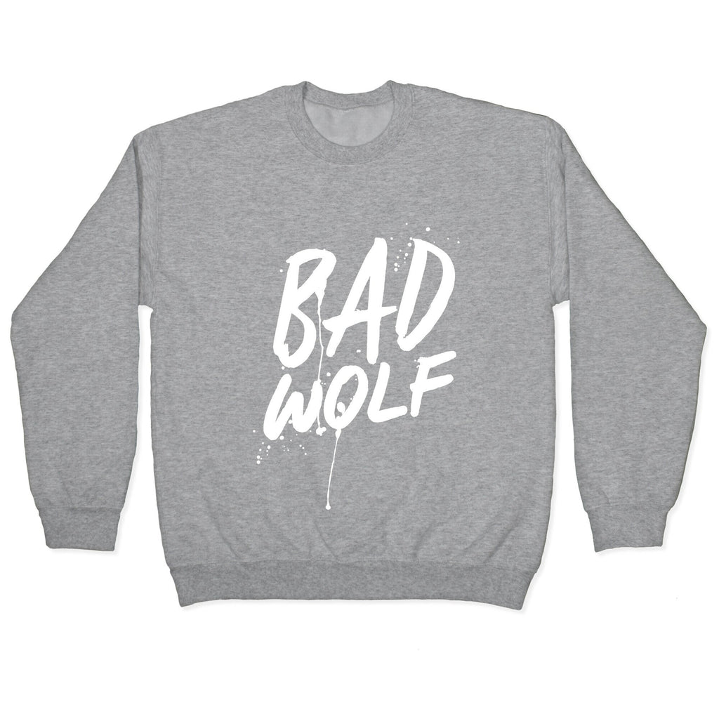 Doctor Who Bad Wolf Crewneck Sweatshirt
