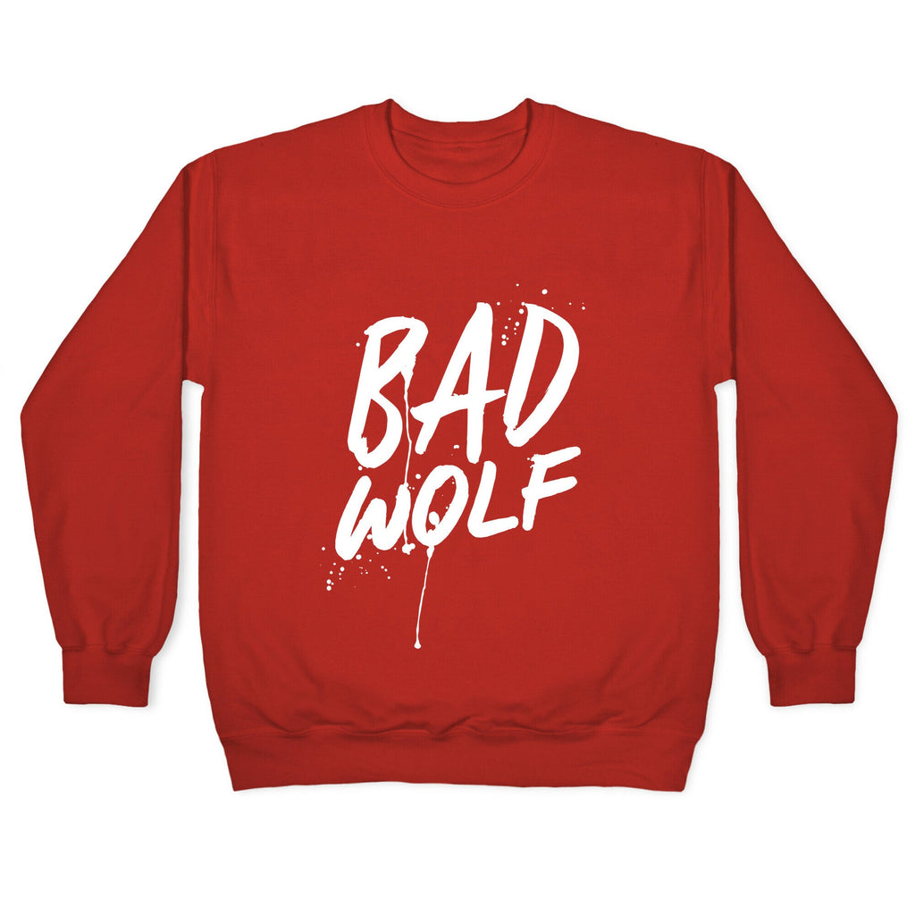 Doctor Who Bad Wolf Crewneck Sweatshirt