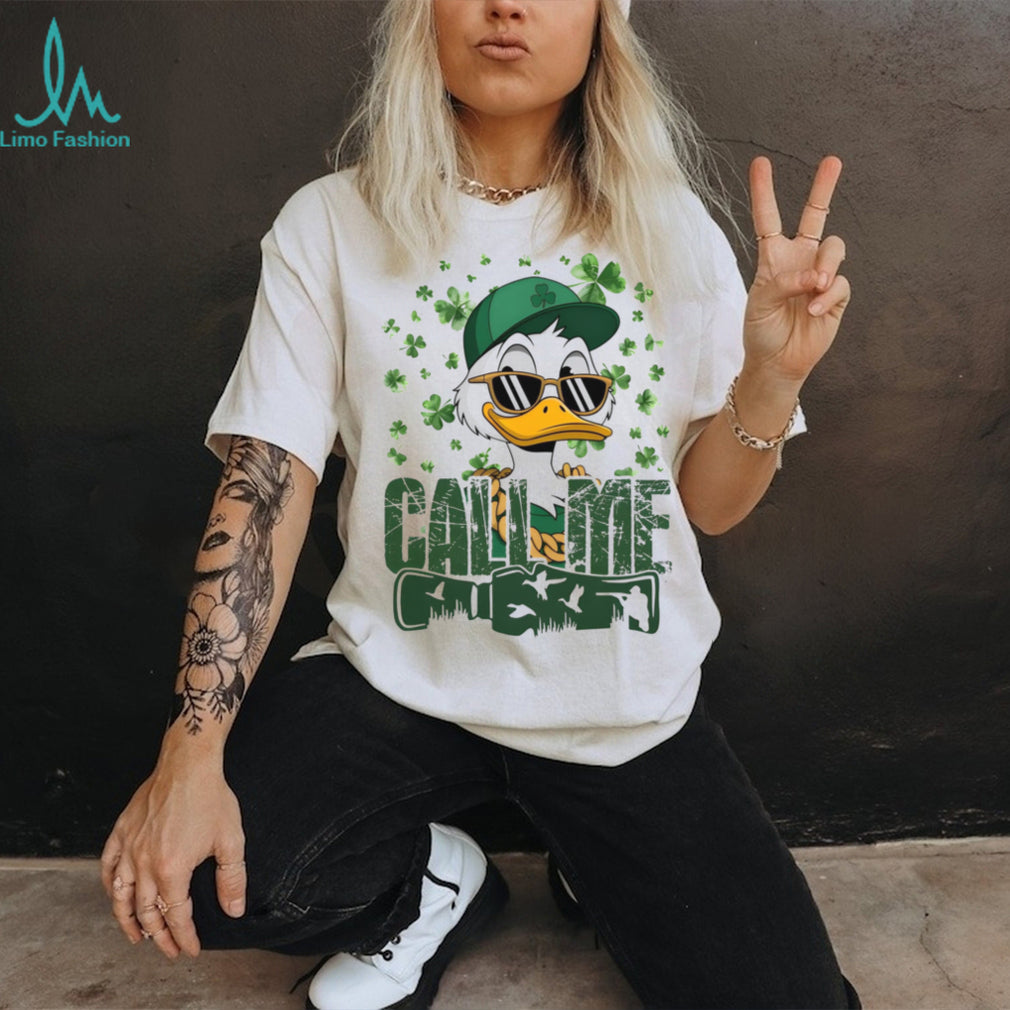 Cool Duck Hunter Sunglasses Shamrock St. Patrick’s Day Shirt