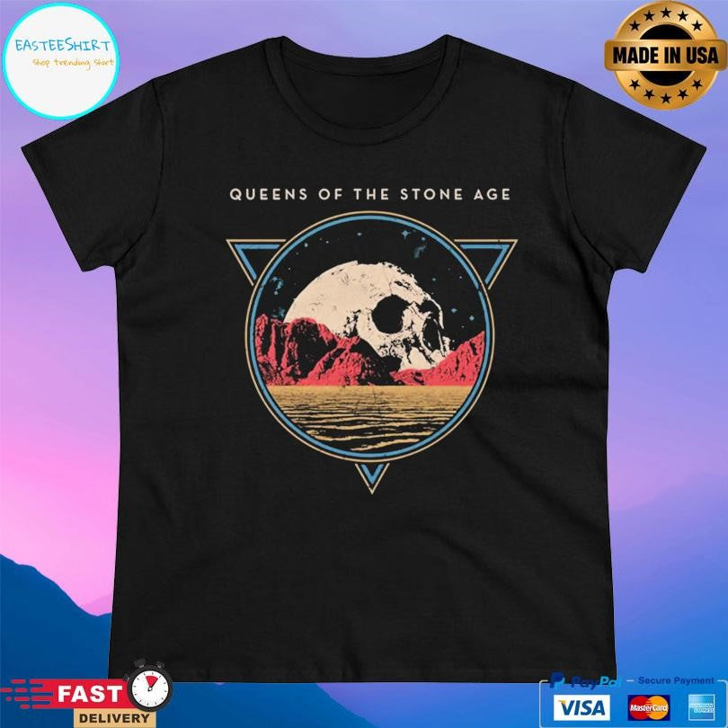 Qotsa Planet Skull Shirt