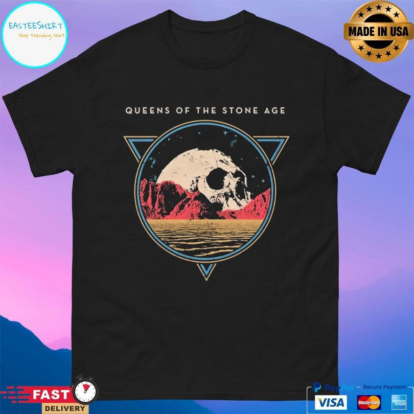 Qotsa Planet Skull Shirt