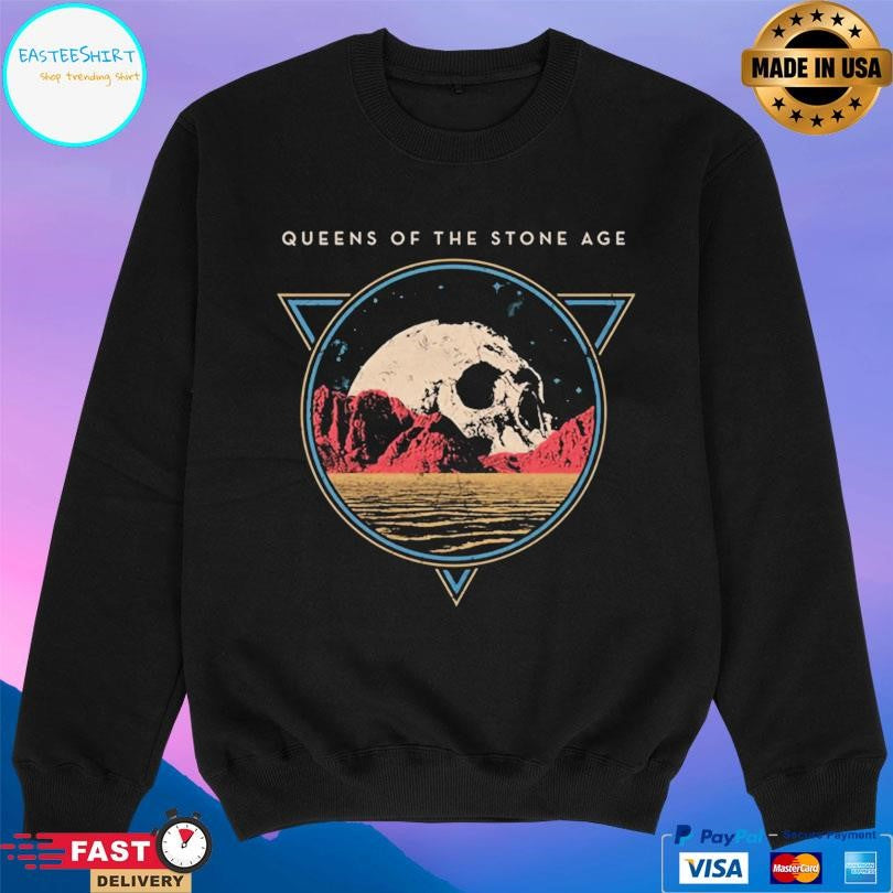 Qotsa Planet Skull Shirt
