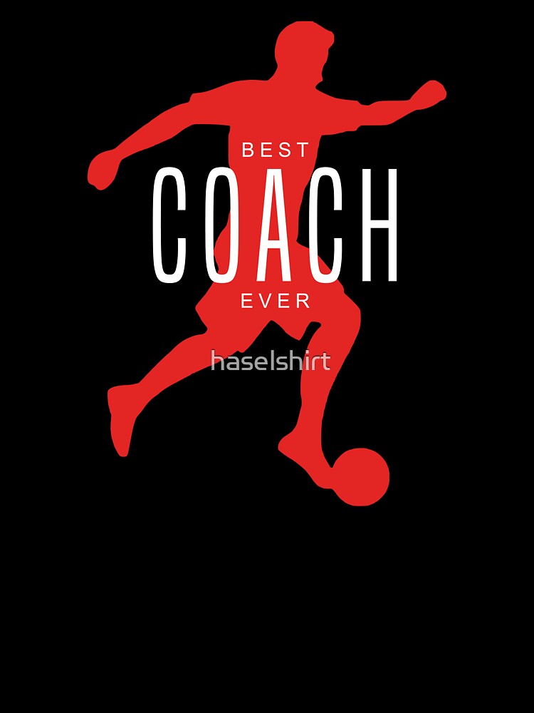 Best Soccer Coach Ball Sports Mentor Gift Idea by haselshirt