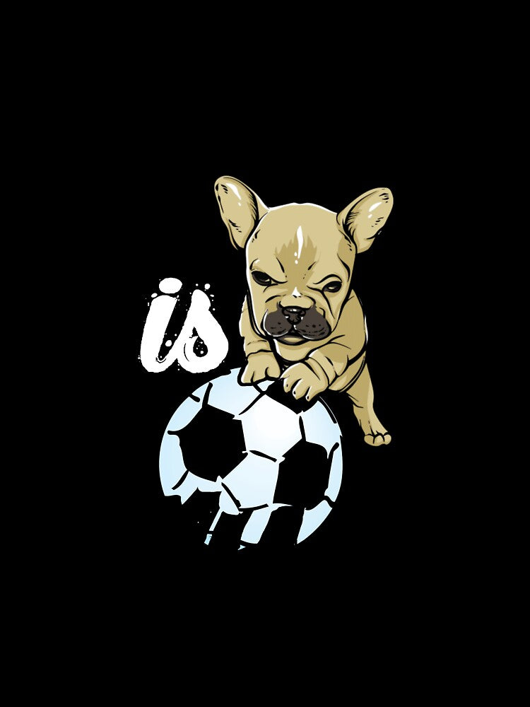 THIS IS MINE soccer ball (dark) by SolidEarthArt