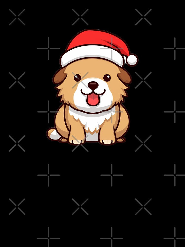 Kawaii Soft-coated Wheaten Terrier Christmas by CUTEDOGGIEZ