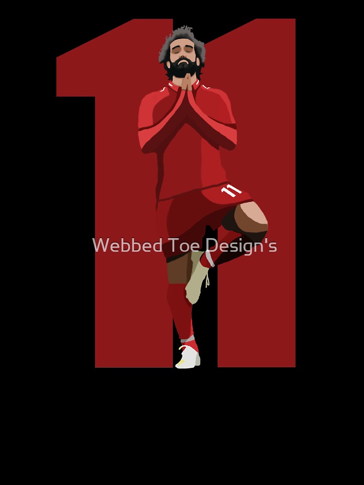Liverpool's Mo Salah by Webbed Toe Design's