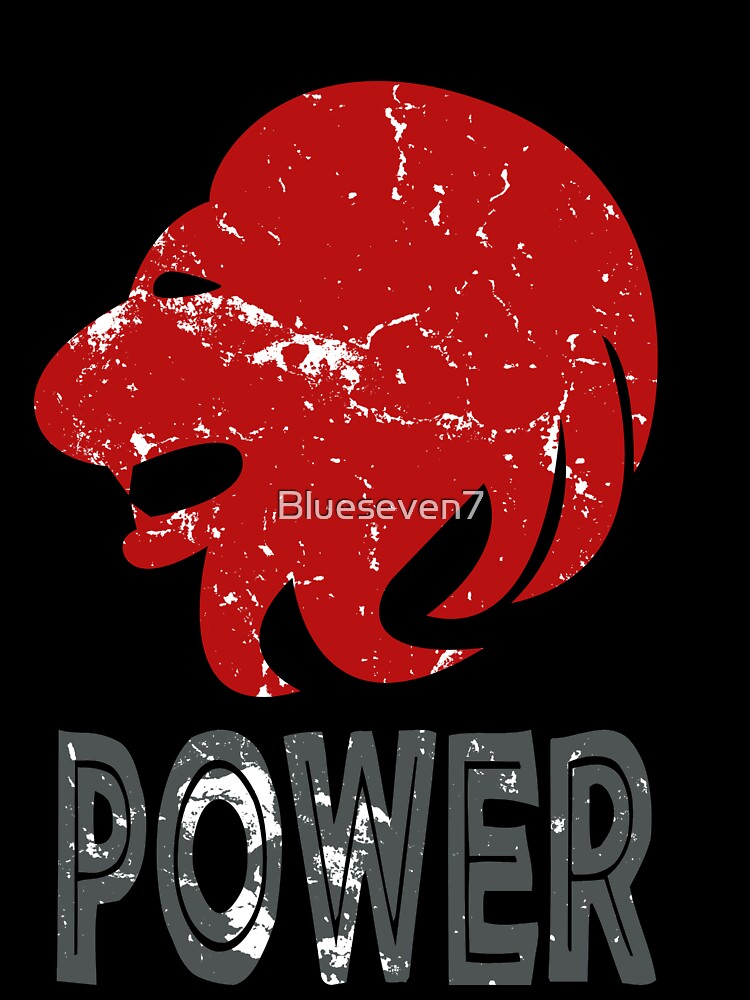 Lion,  Slim Fit T-Shirt by Blueseven7