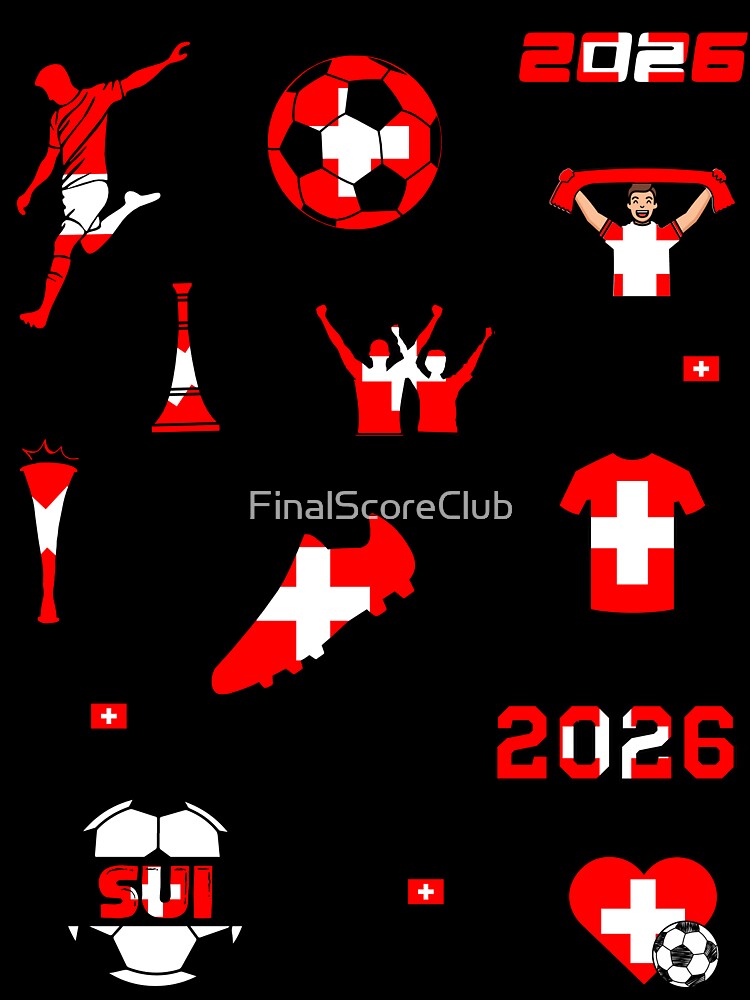 Switzerland 2026 Soccer Collection by FinalScoreClub