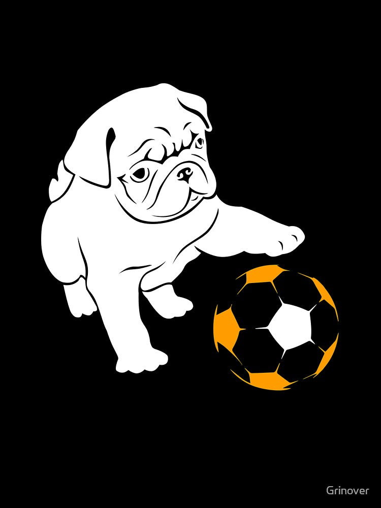 Cute Dog Play Ball Shirt Design by Grinover