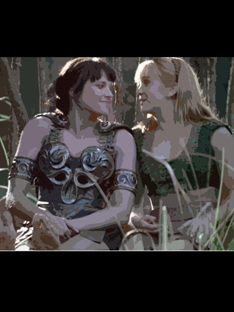 Xena pop art by ilustra-ink