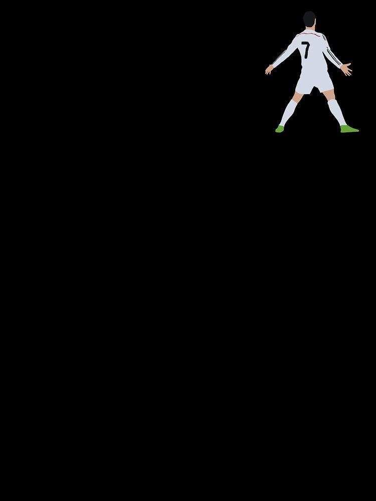 Cristiano Siuu Celebration Art by EstudioGambeta