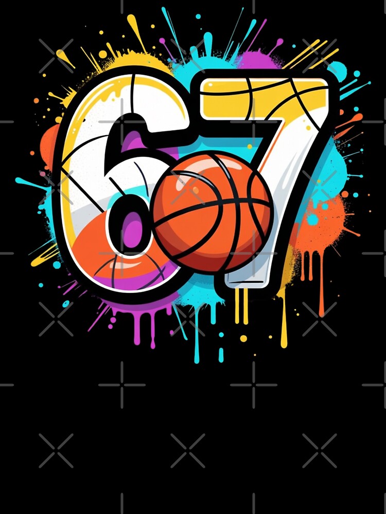 67 Basketball Six Seven 6 7 Meme 67 by GrumpySableye