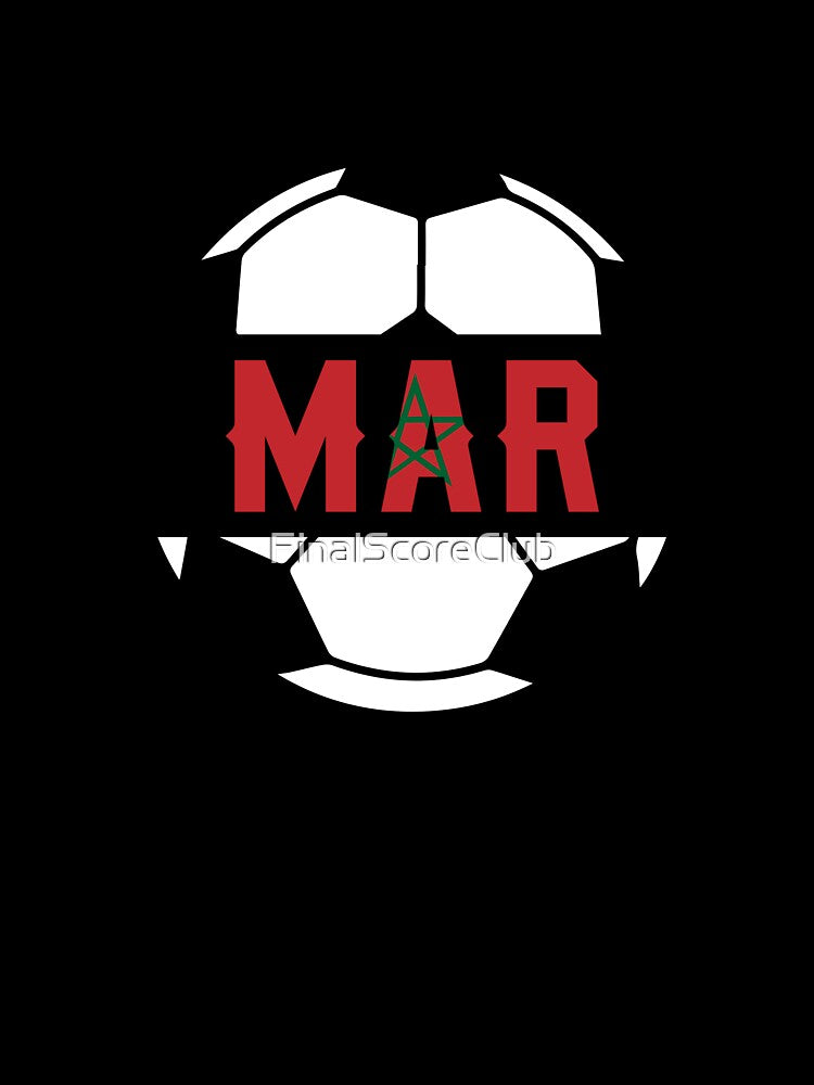 Morocco Soccer MAR Design by FinalScoreClub