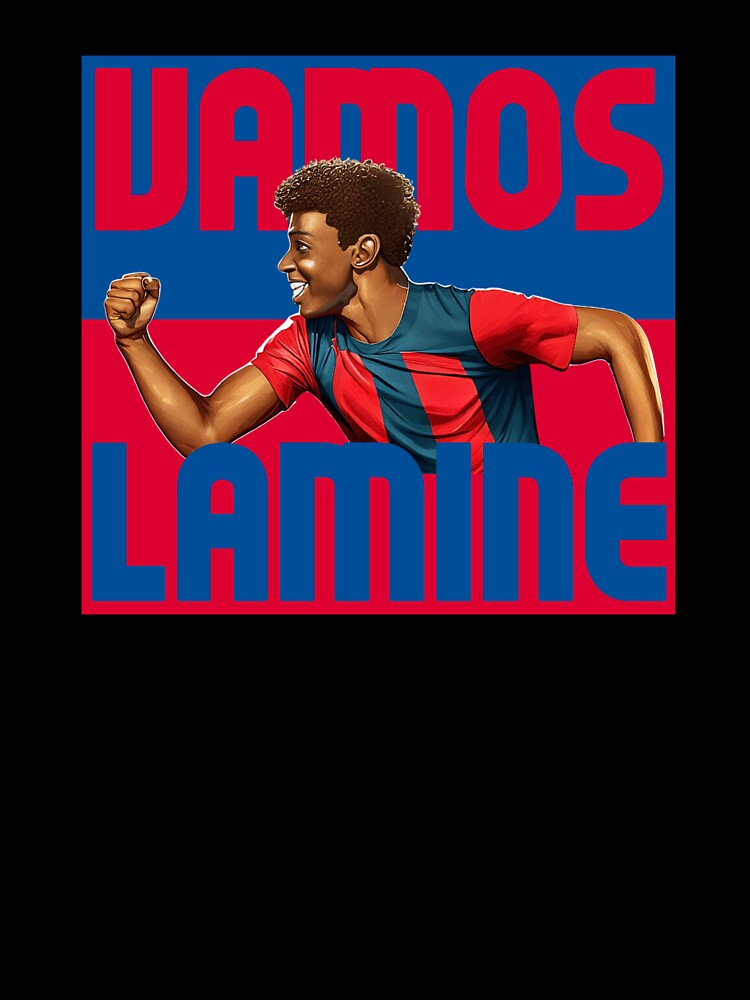 Vamos Lamine – FC Barcelona Rising Star Design by Ink on Thread