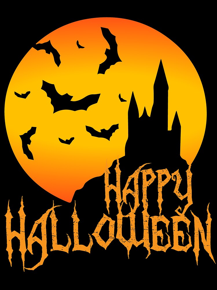 Happy Halloween T-Shirt for Men and Women by AllStarMerch