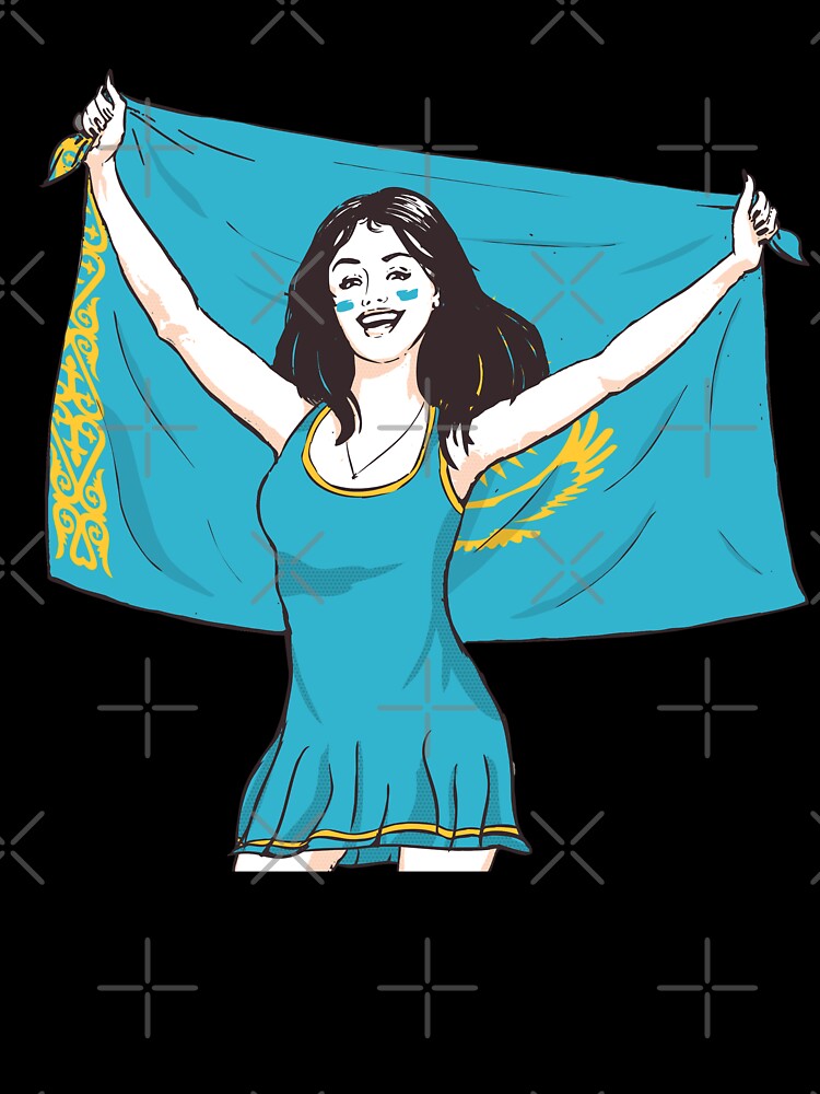 I Love kazakhstan by feether-store