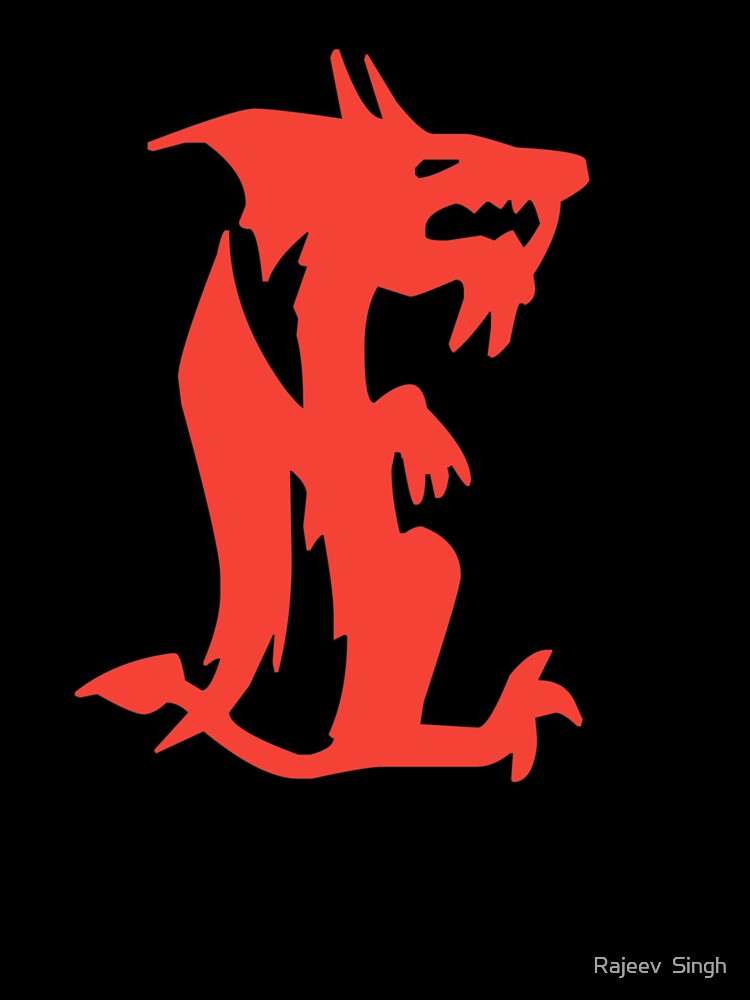 Dragon Initial Monogram I by Rajeev  Singh