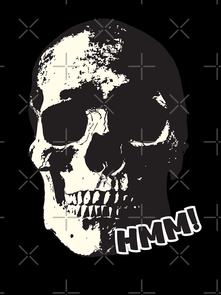 Bold and Edgy: Oversized Skull T-Shirt for a Statement-Making Look by UNCLEBHU