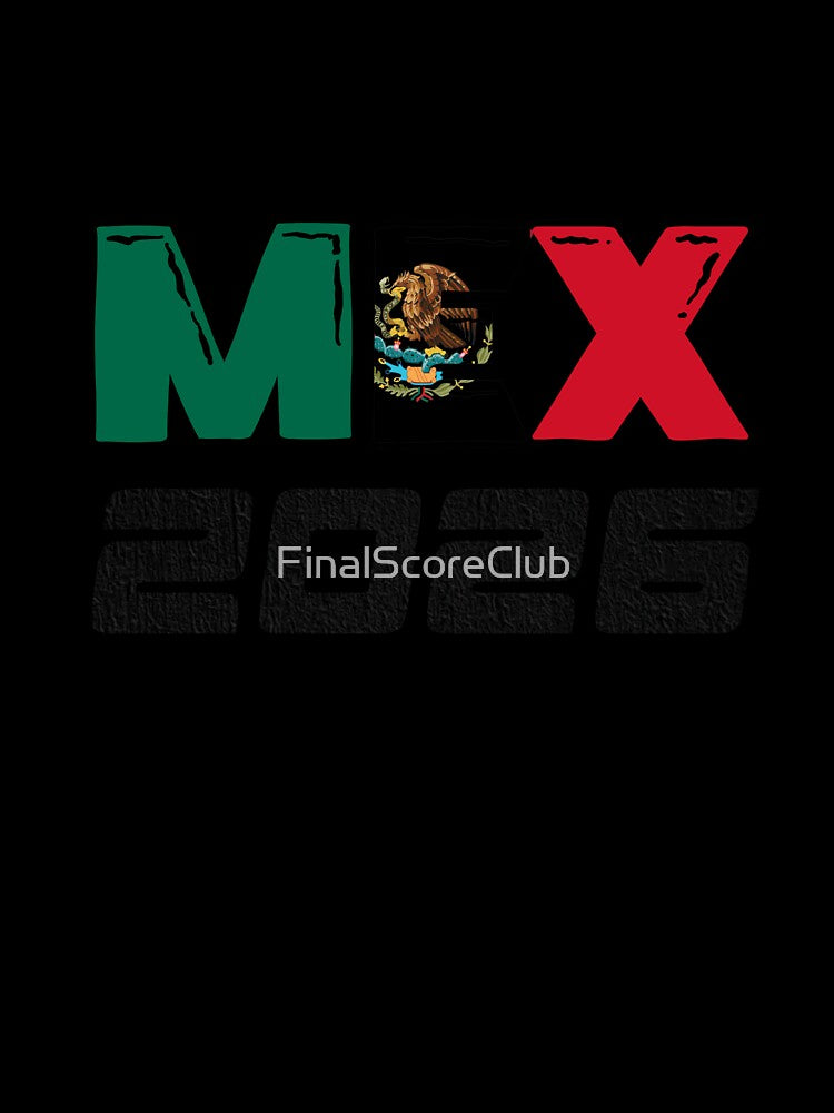 Mexico 2026 Fan Text by FinalScoreClub