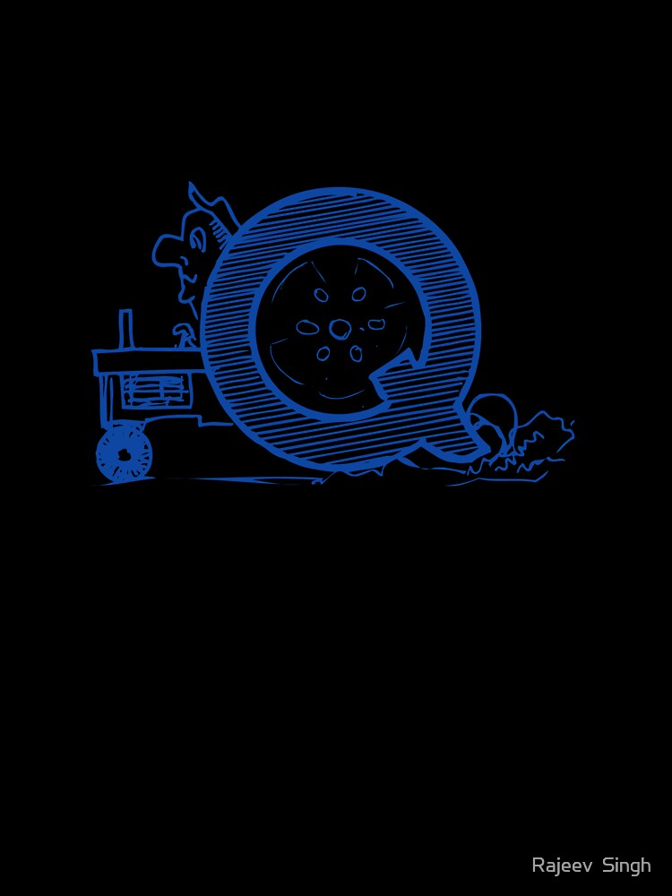 Moving letter Initial Monogram Q by Rajeev  Singh