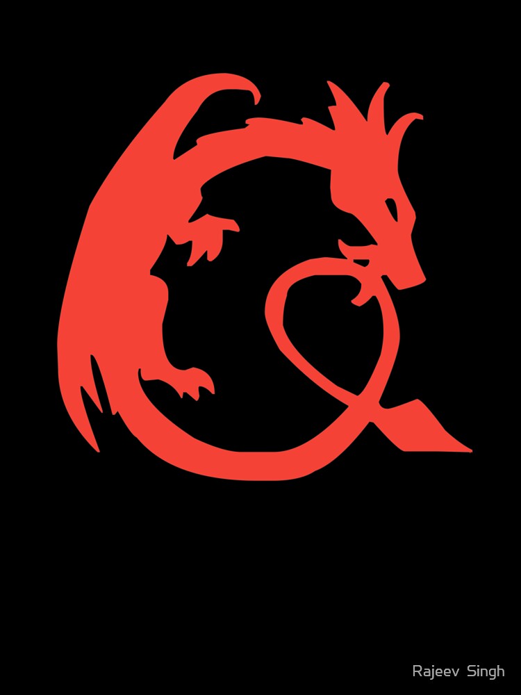 Dragon Initial Monogram Q by Rajeev  Singh