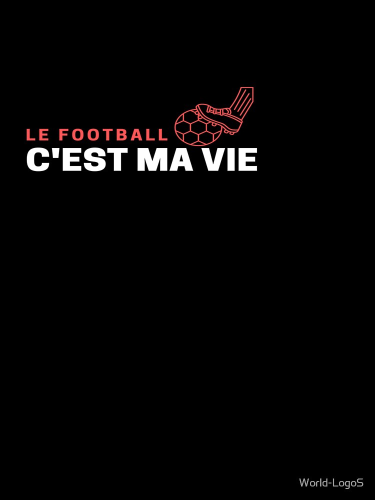 Football is my life Football gift by World-LogoS